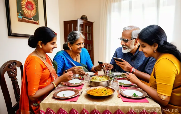 인터넷 중독과 정신건강 - **Prompt:** A young person, around 20-25 years old, sits in a dimly lit room, their face illuminated...